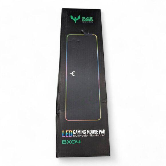 NEW ~ BLADE HAWKS LED MULTI-COLOR ILLUMINATED GAMING MOUSEPAD w/SPEAKER - Picture 4 of 7